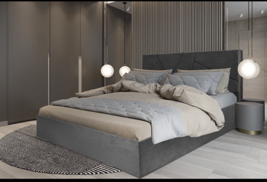 Кровать двуспальная« EVA лофт»