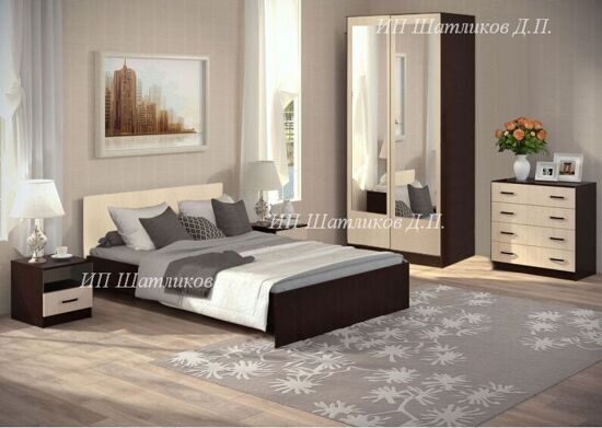 Спальня "Брава 7 ст1" (1)